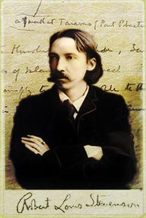 The author of Kidnapped, Treasure Island novels and poetry, Robert Louis Stevenson